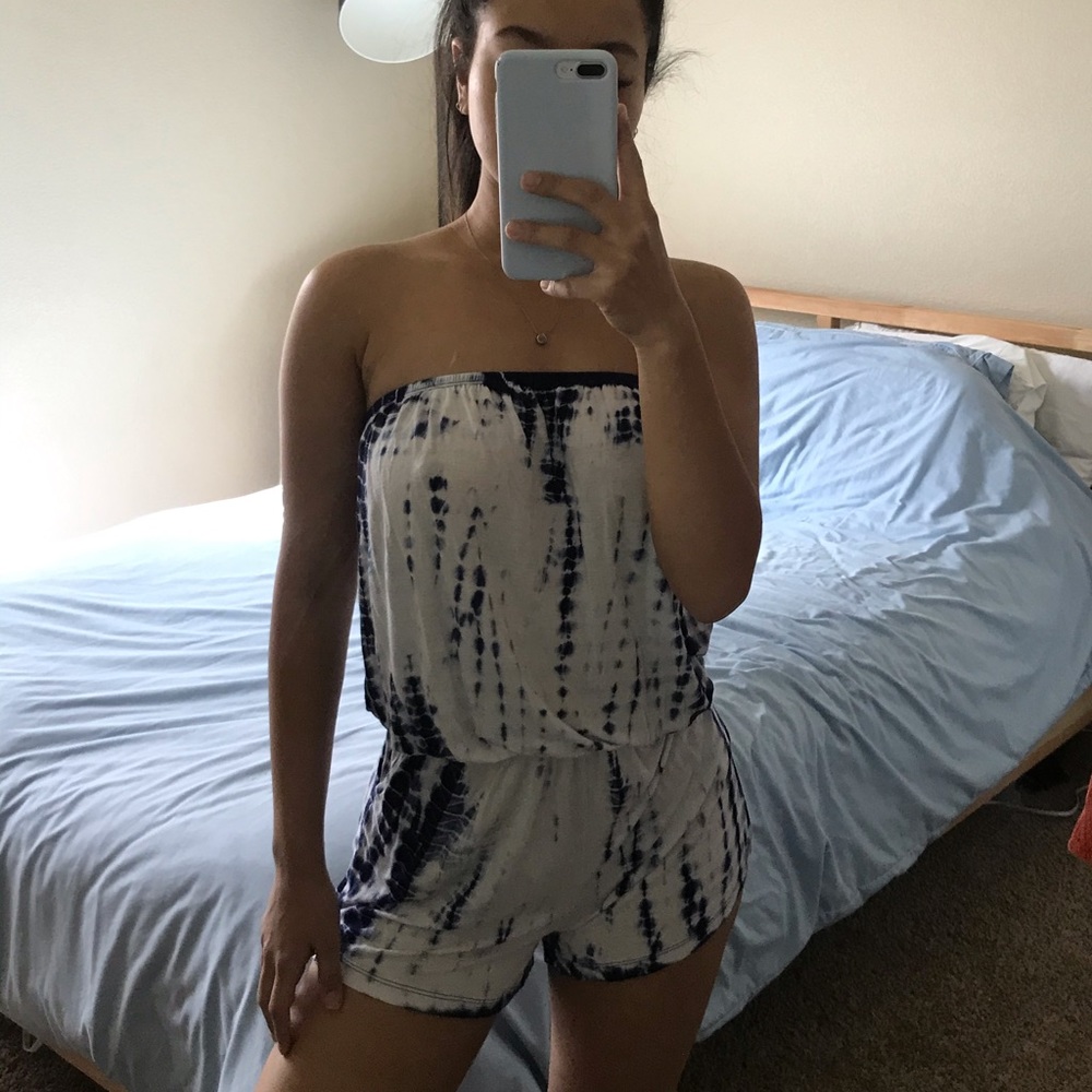 Charlotte ruse tie dye romper